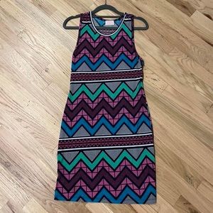 90s-inspired mini bodycon racer back dress